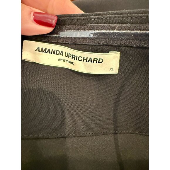 Amanda Uprichard Puzzle Strapless With Fringe Dress - Size XL - Picture 4 of 5